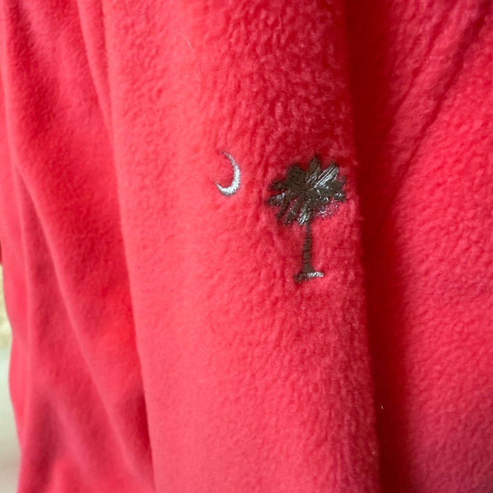 Columbia Women's Pink Fleece Zip Up Jacket - Picture 5 of 5